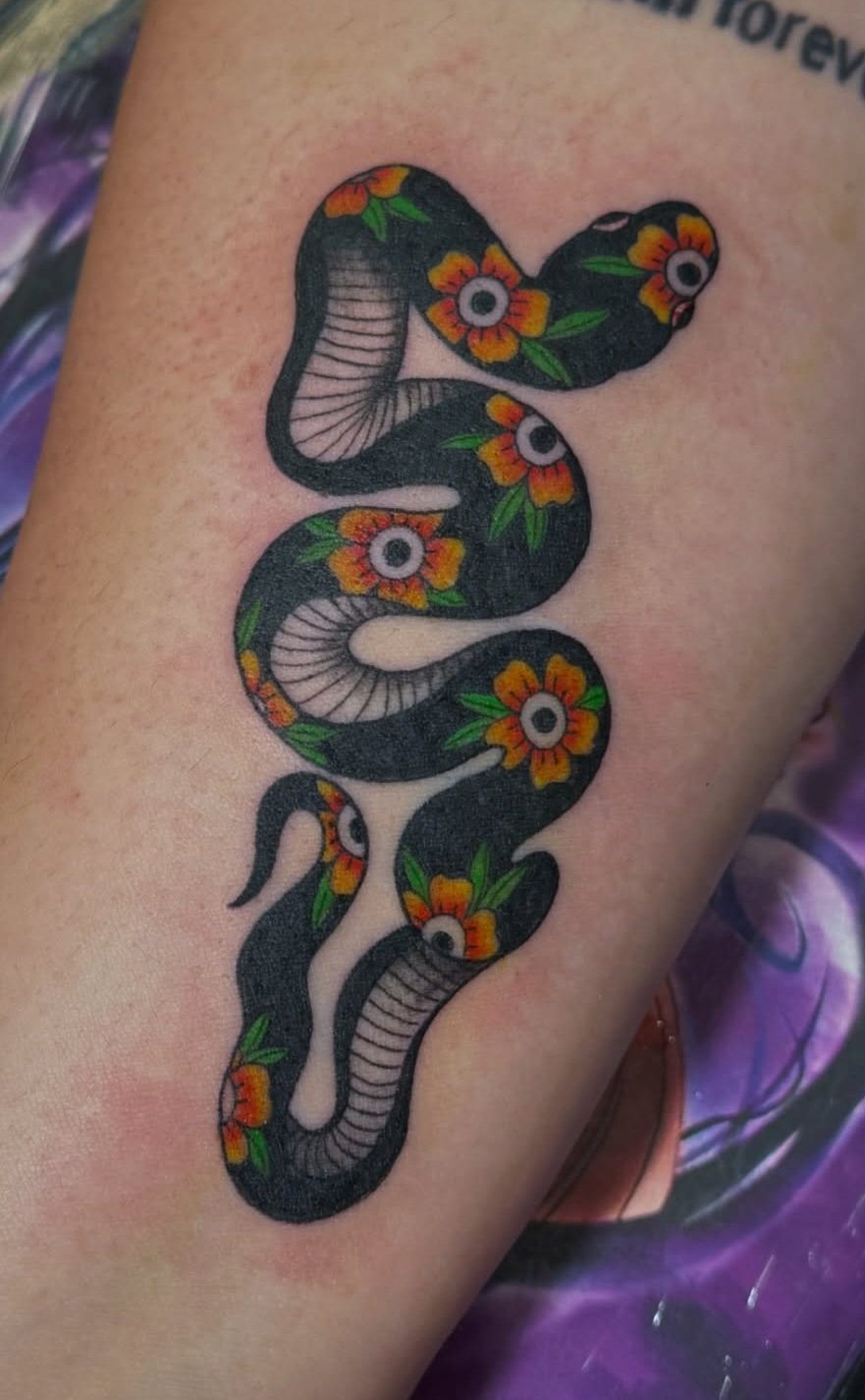 Tattoo work by Brenna Collum