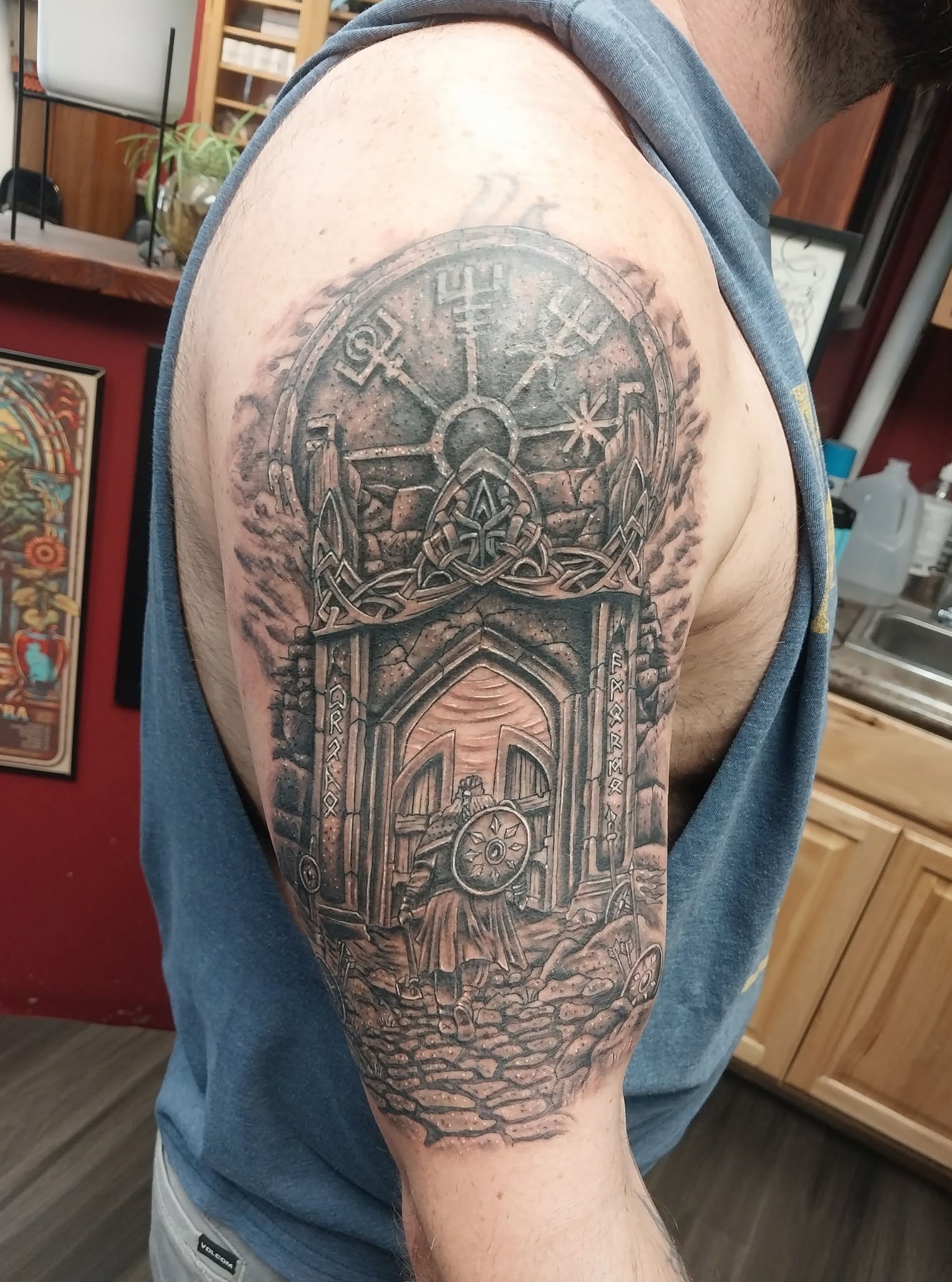 Tattoo work by Robert Jacobs III