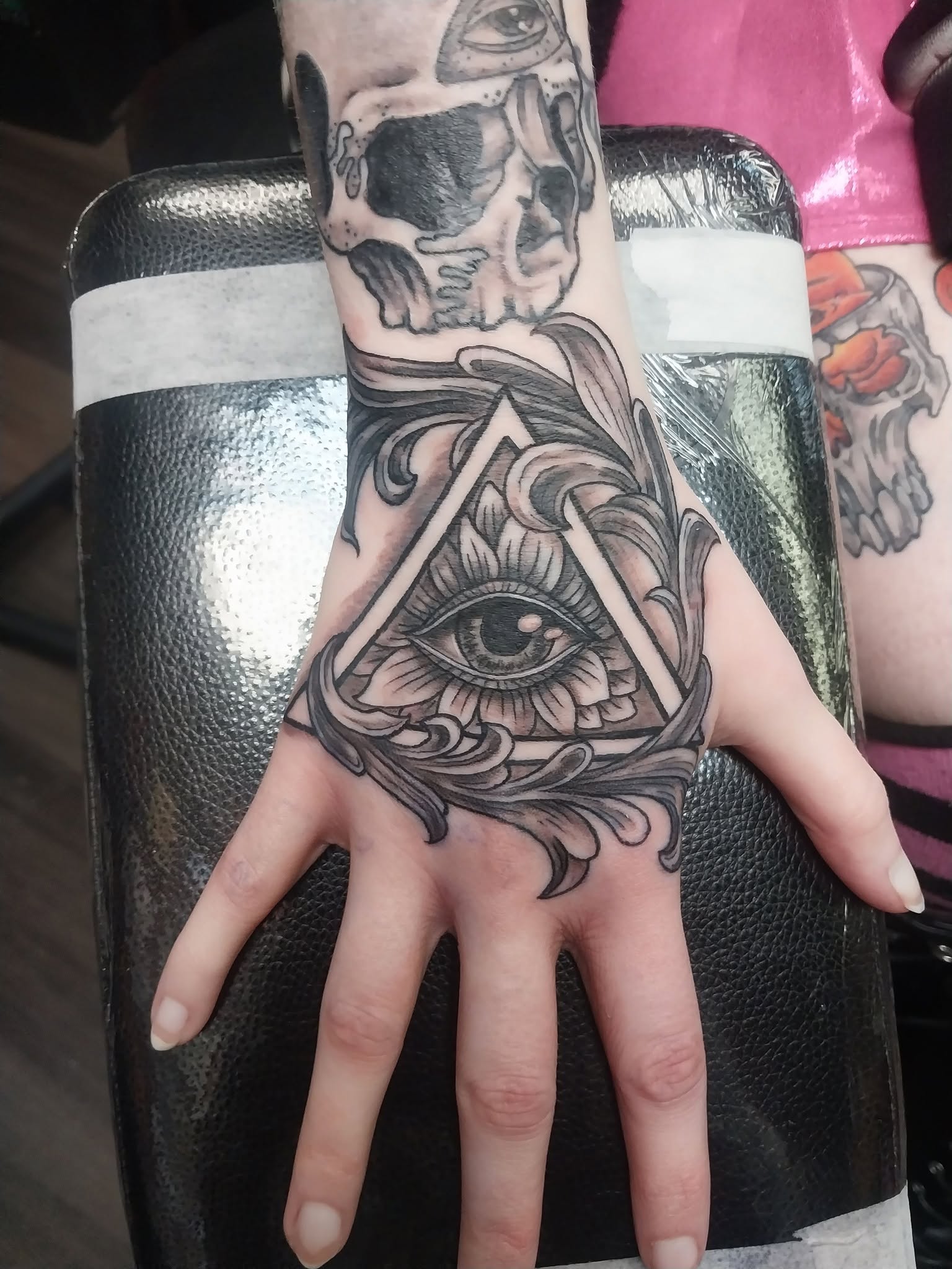 Tattoo work by Robert Jacobs III