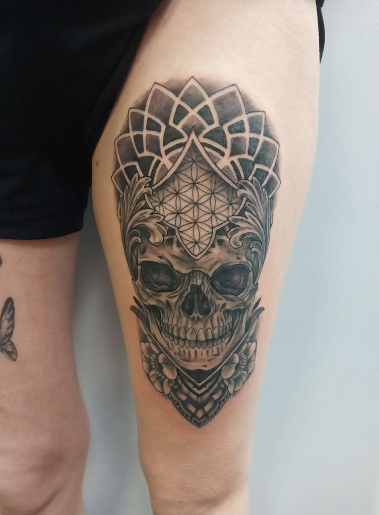 Tattoo work by Robert Jacobs III