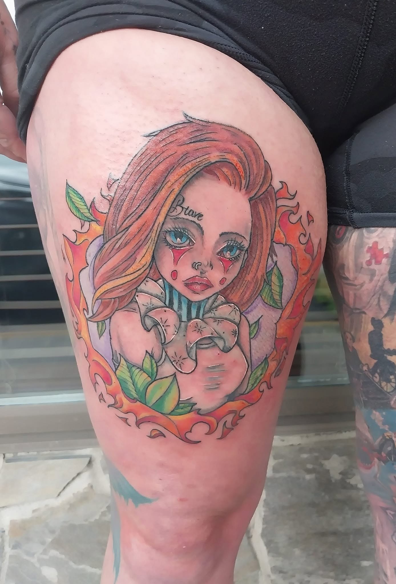 Tattoo work by Robert Jacobs III