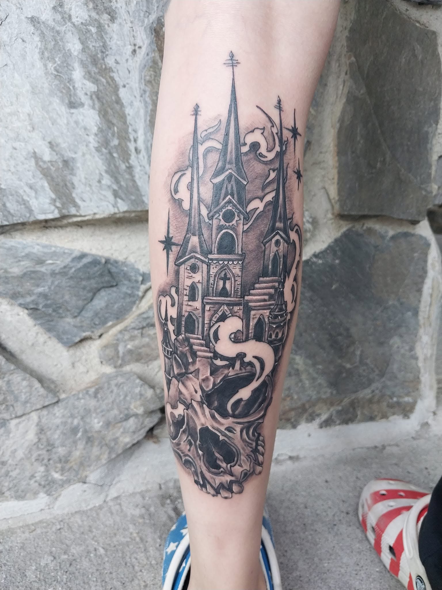 Tattoo work by Robert Jacobs III