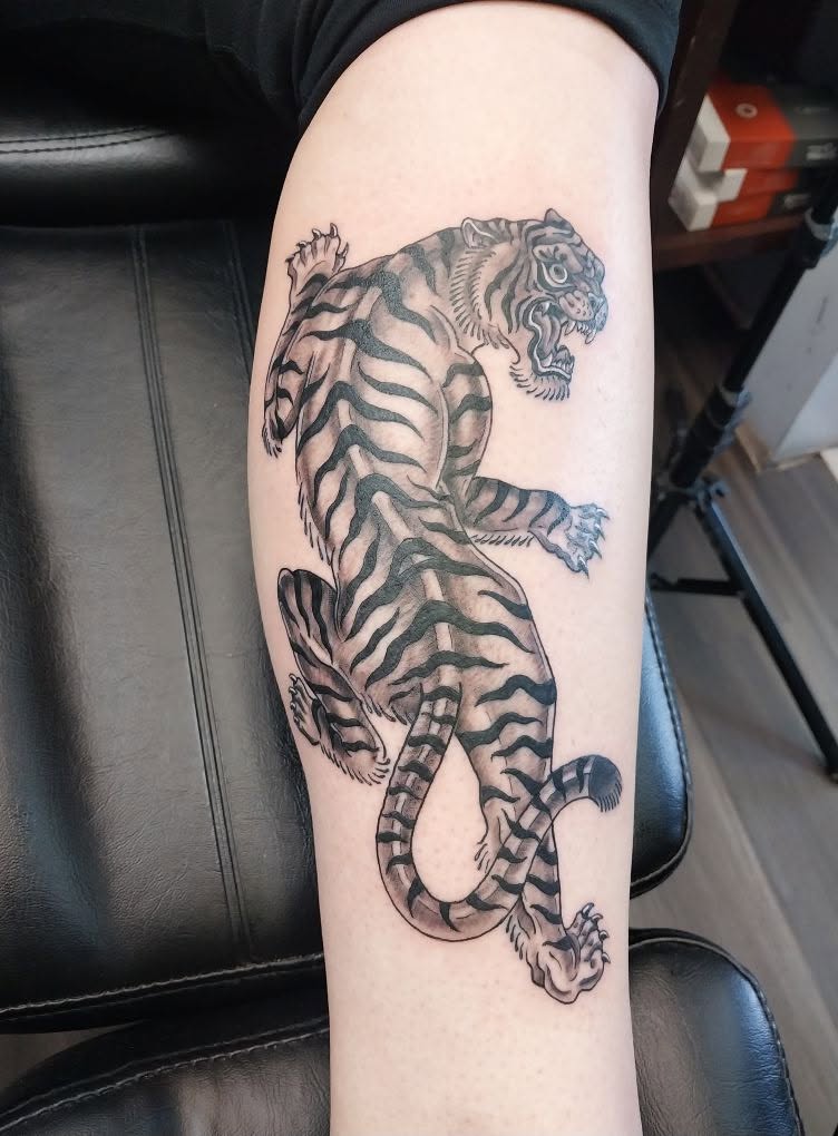 Tattoo work by Robert Jacobs III