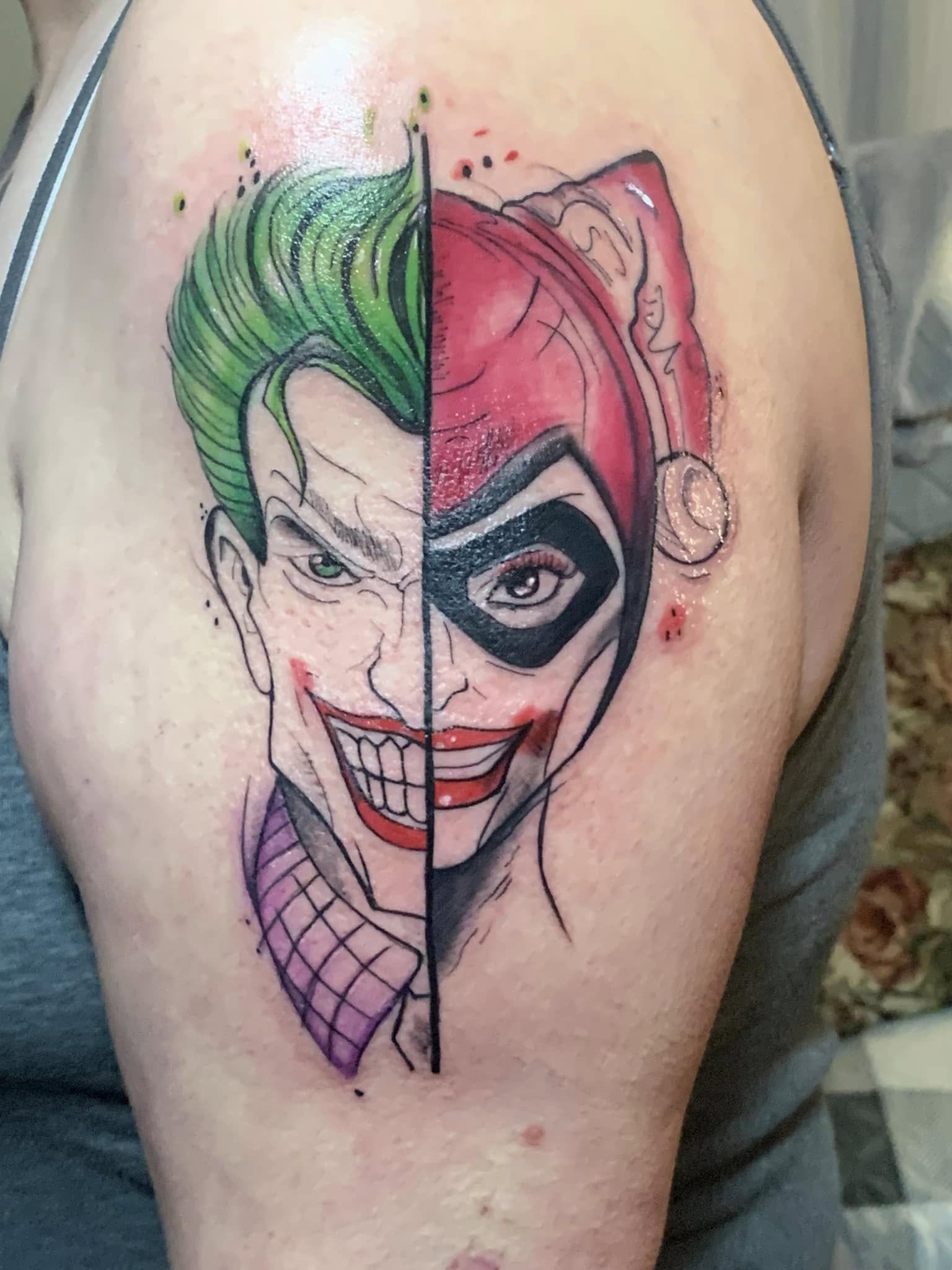 Tattoo work by Adam Hancock
