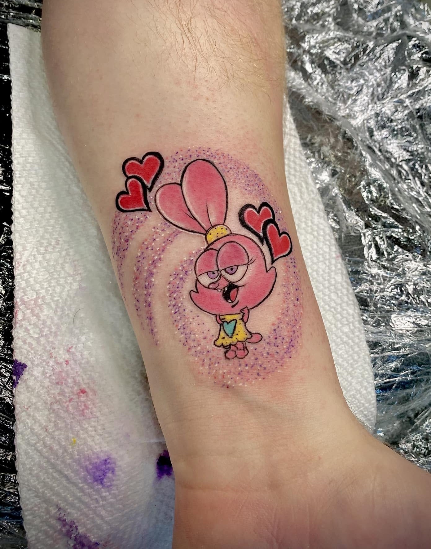 Tattoo work by Adam Hancock