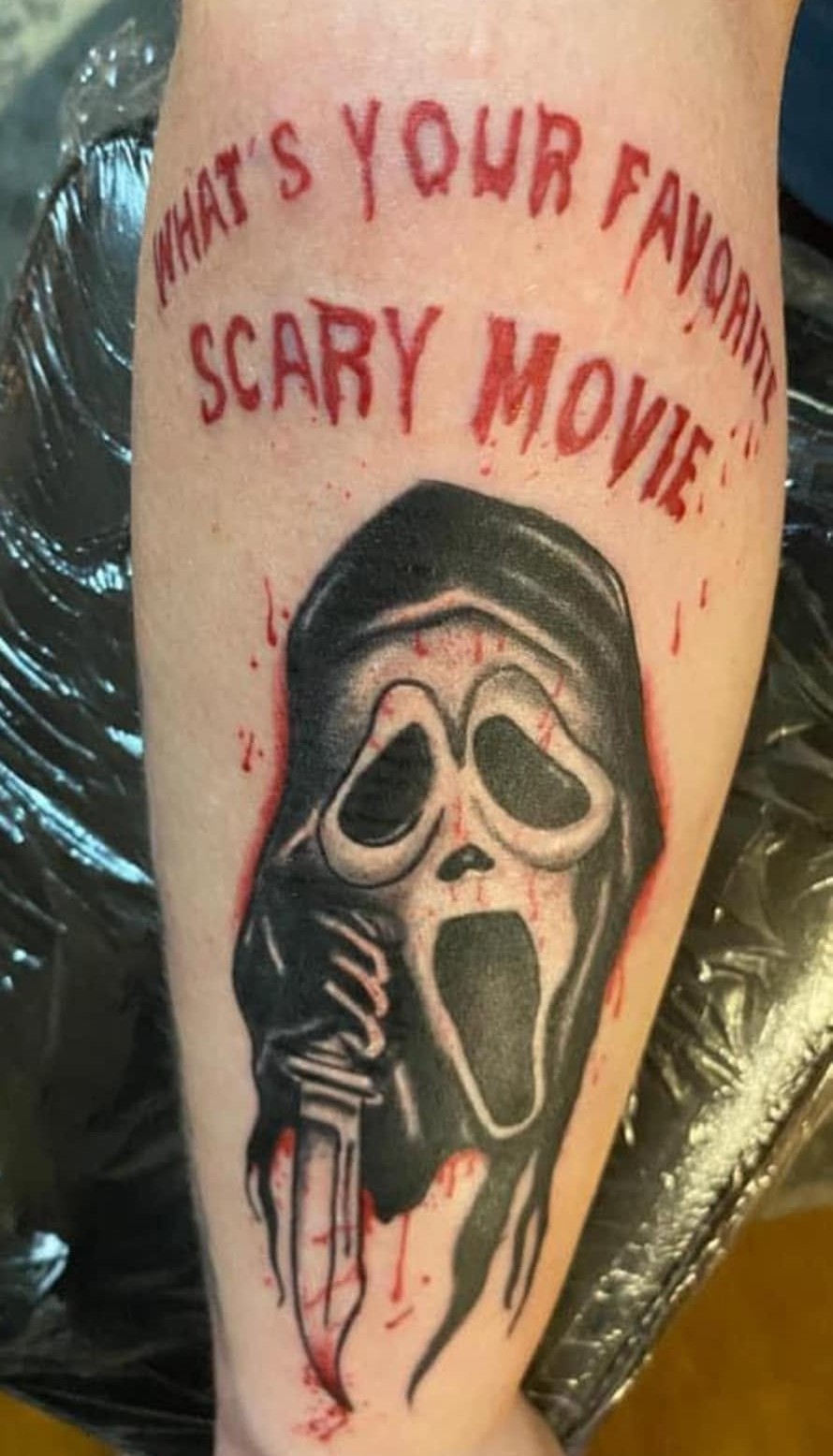 Tattoo work by Adam Hancock