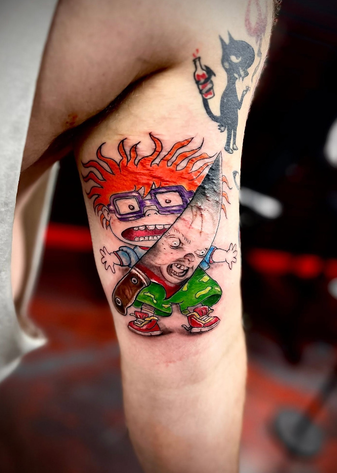 Tattoo work by Adam Hancock