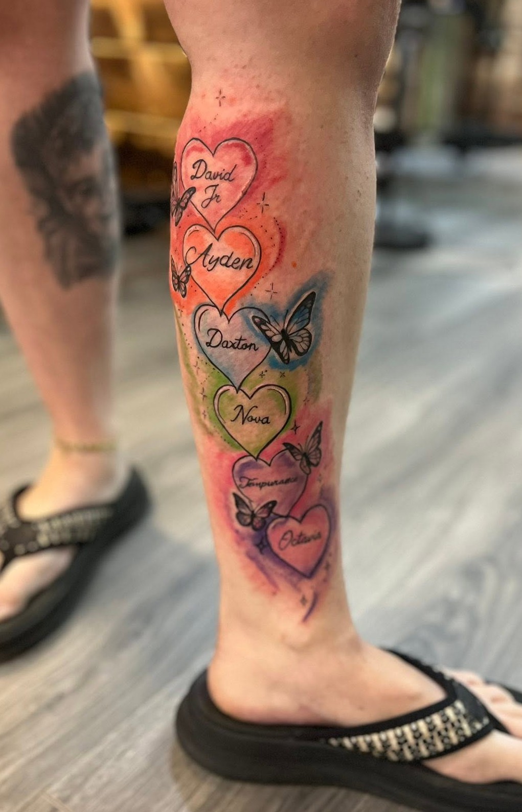 Tattoo work by Adam Hancock
