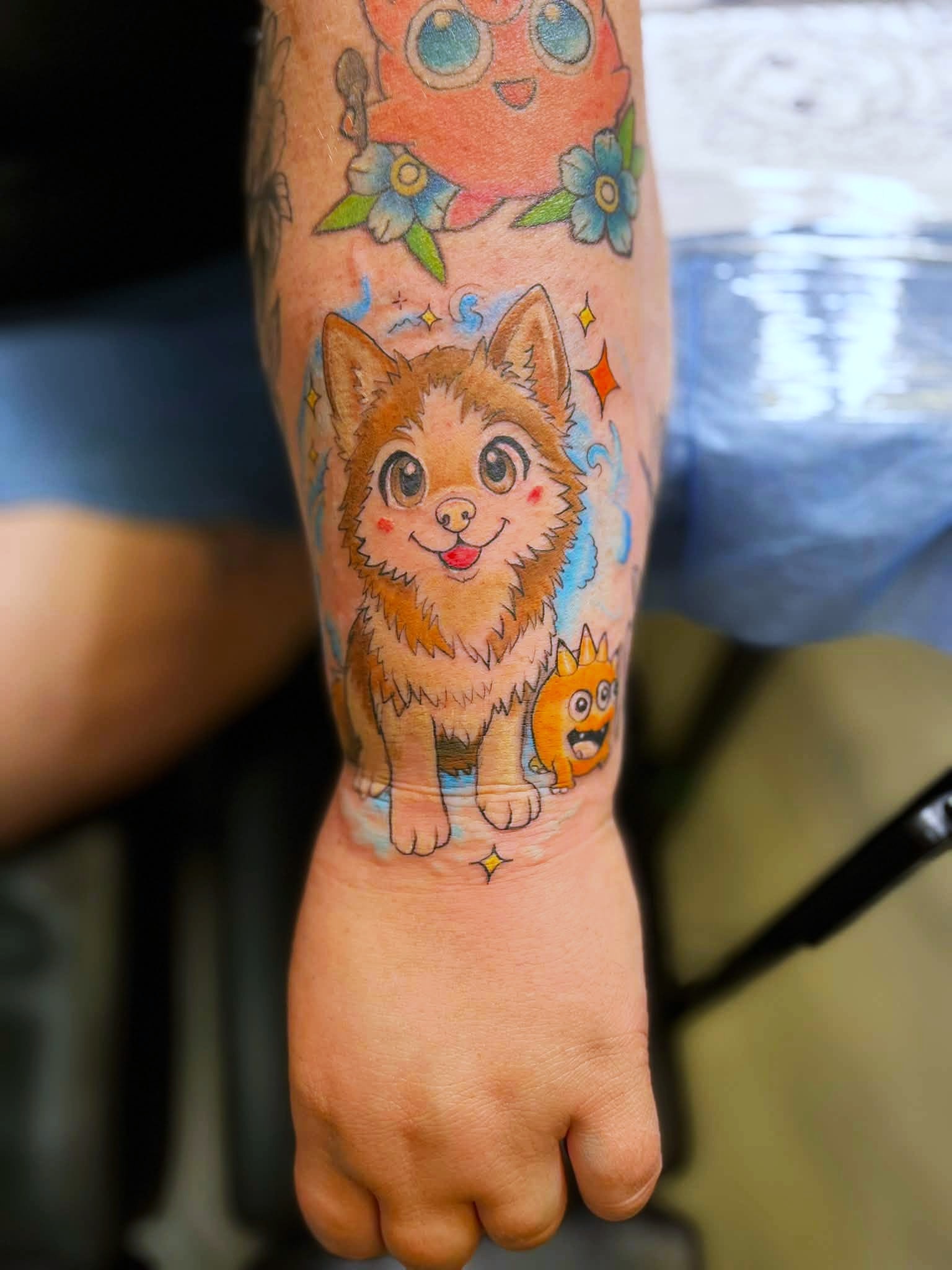 Tattoo work by Adam Hancock