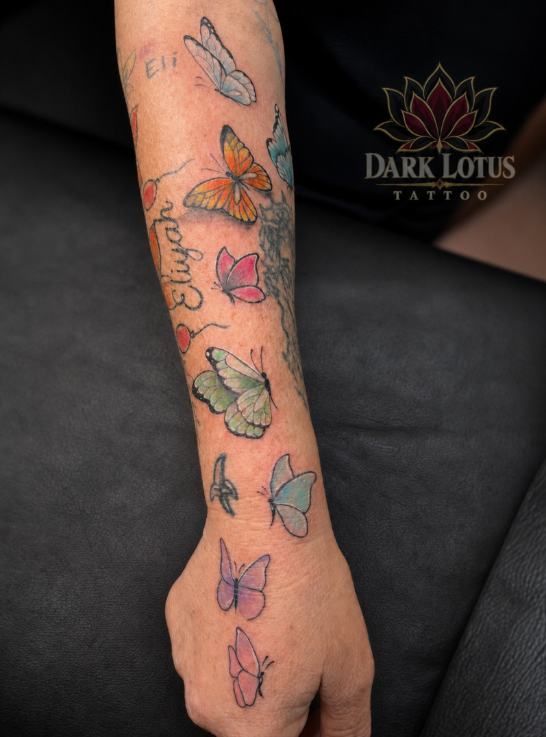 Tattoo work by Adam Hancock