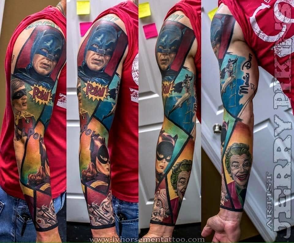 Tattoo work by Jerry Pipkins