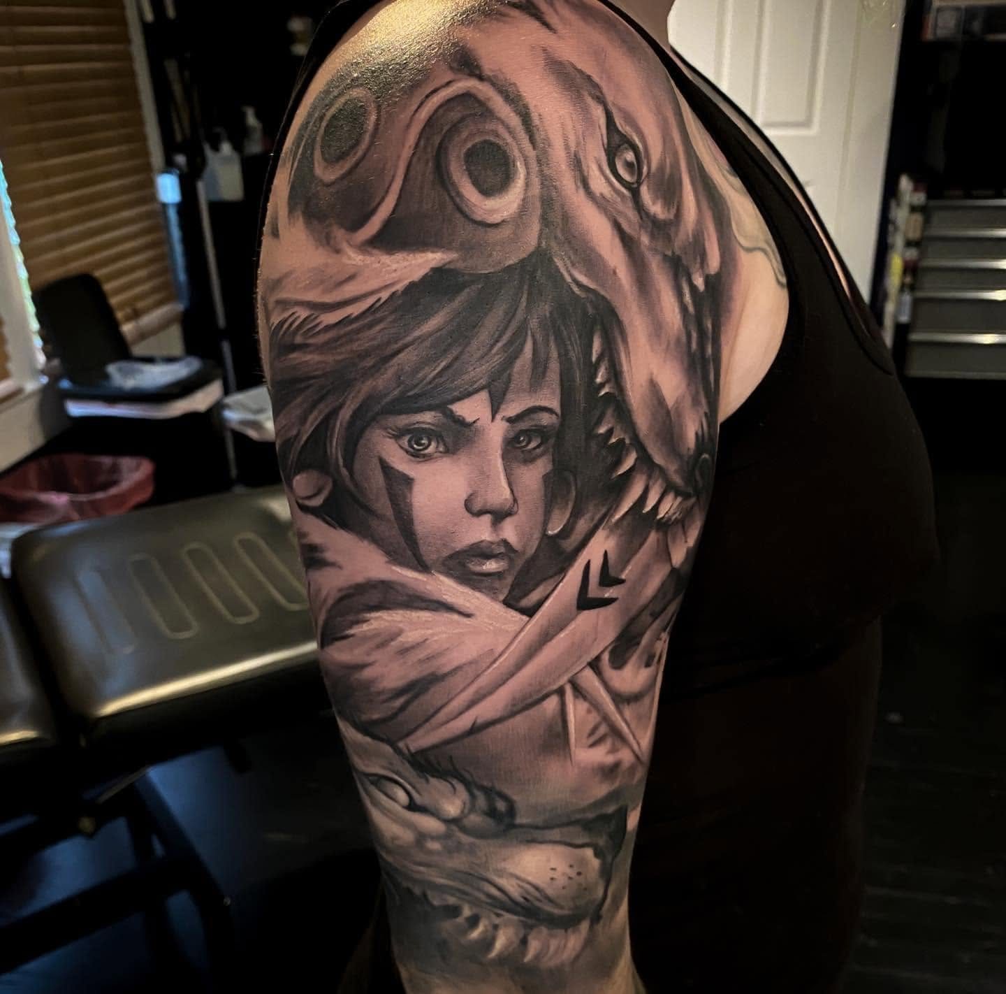 Tattoo work by Jerry Pipkins