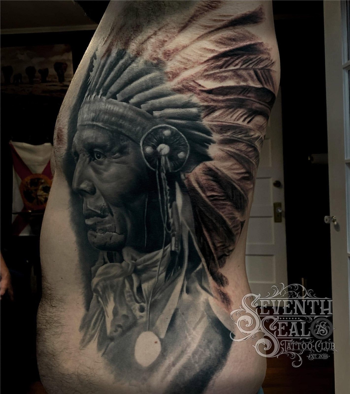 Tattoo work by Jerry Pipkins