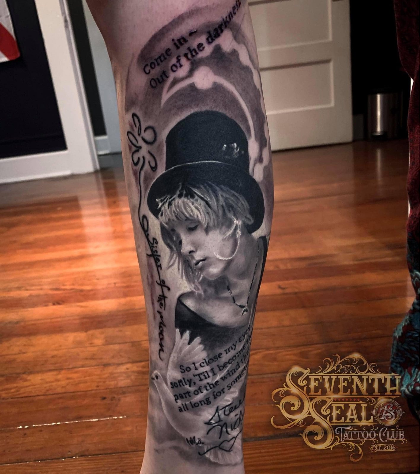 Tattoo work by Jerry Pipkins