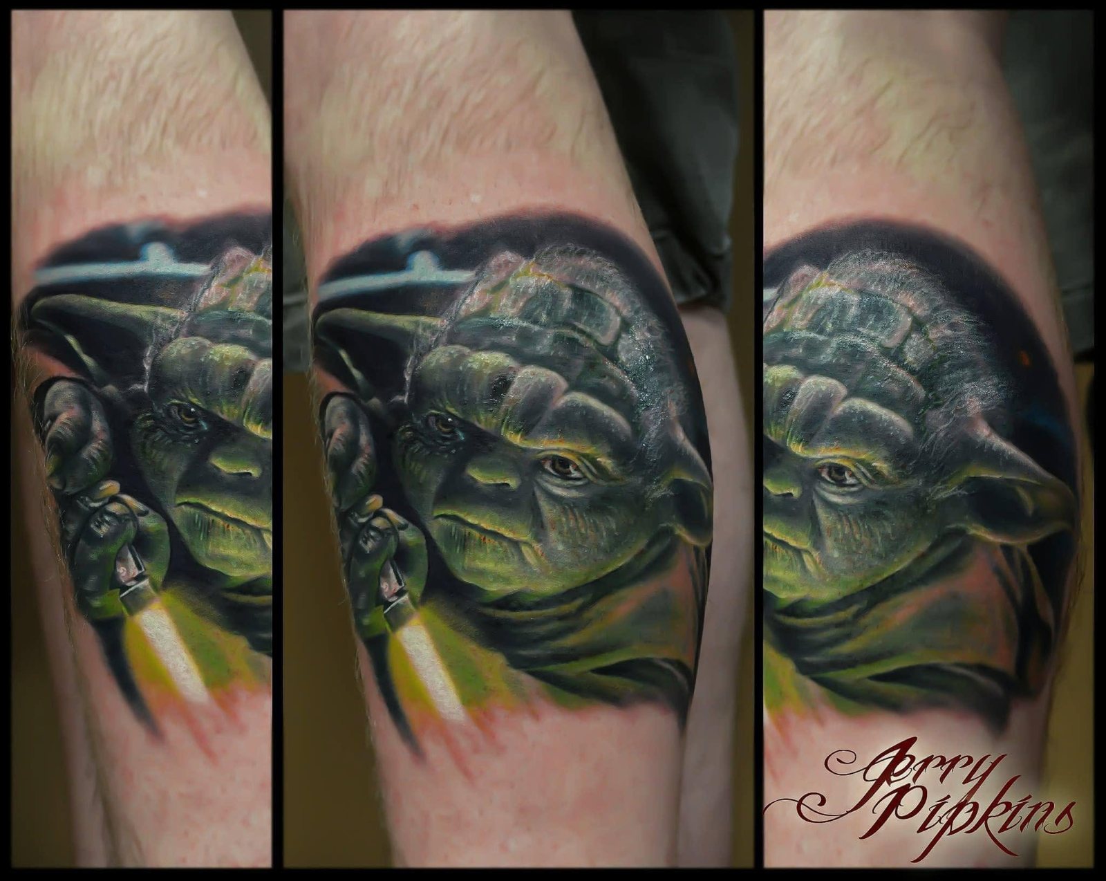 Tattoo work by Jerry Pipkins