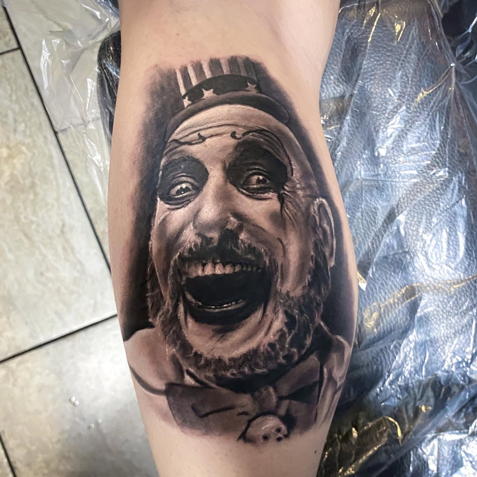 Tattoo work by Jerry Pipkins