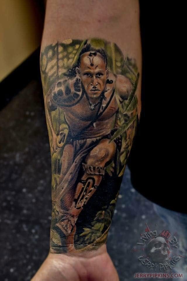 Tattoo work by Jerry Pipkins