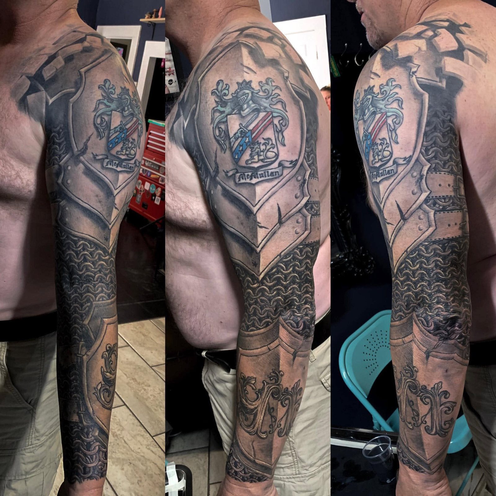 Tattoo work by Jerry Pipkins