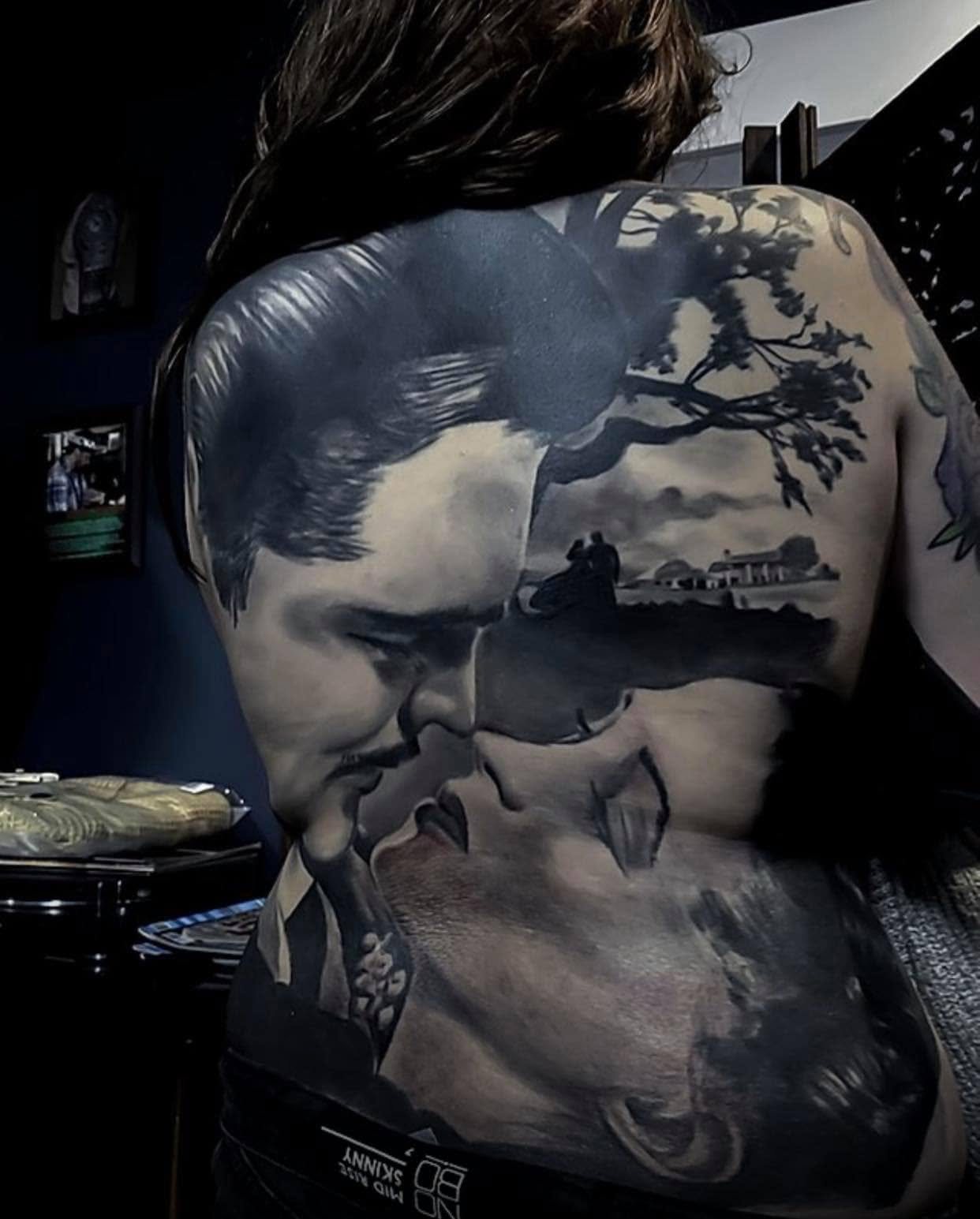 Tattoo work by Jerry Pipkins