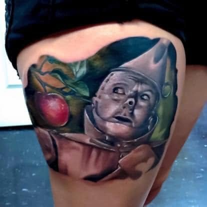 Tattoo work by Jerry Pipkins