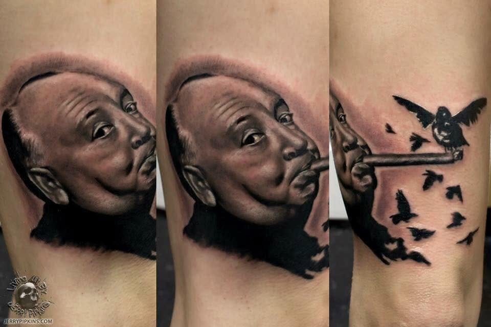 Tattoo work by Jerry Pipkins