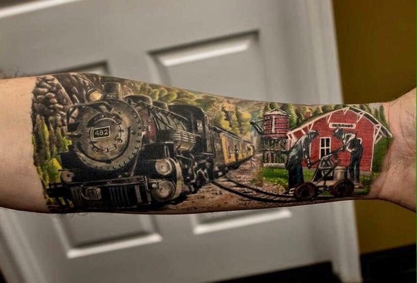 Tattoo work by Jerry Pipkins