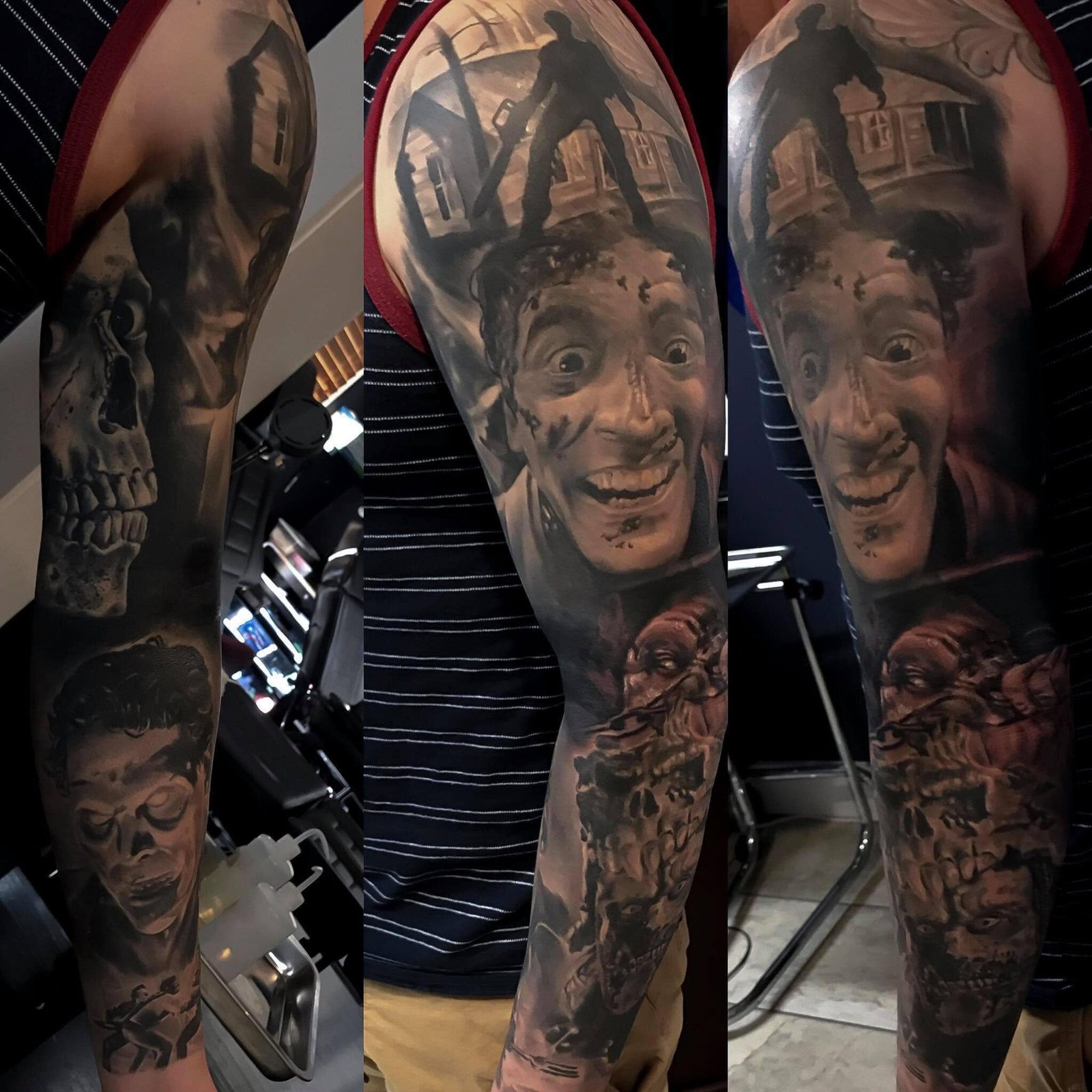 Tattoo work by Jerry Pipkins