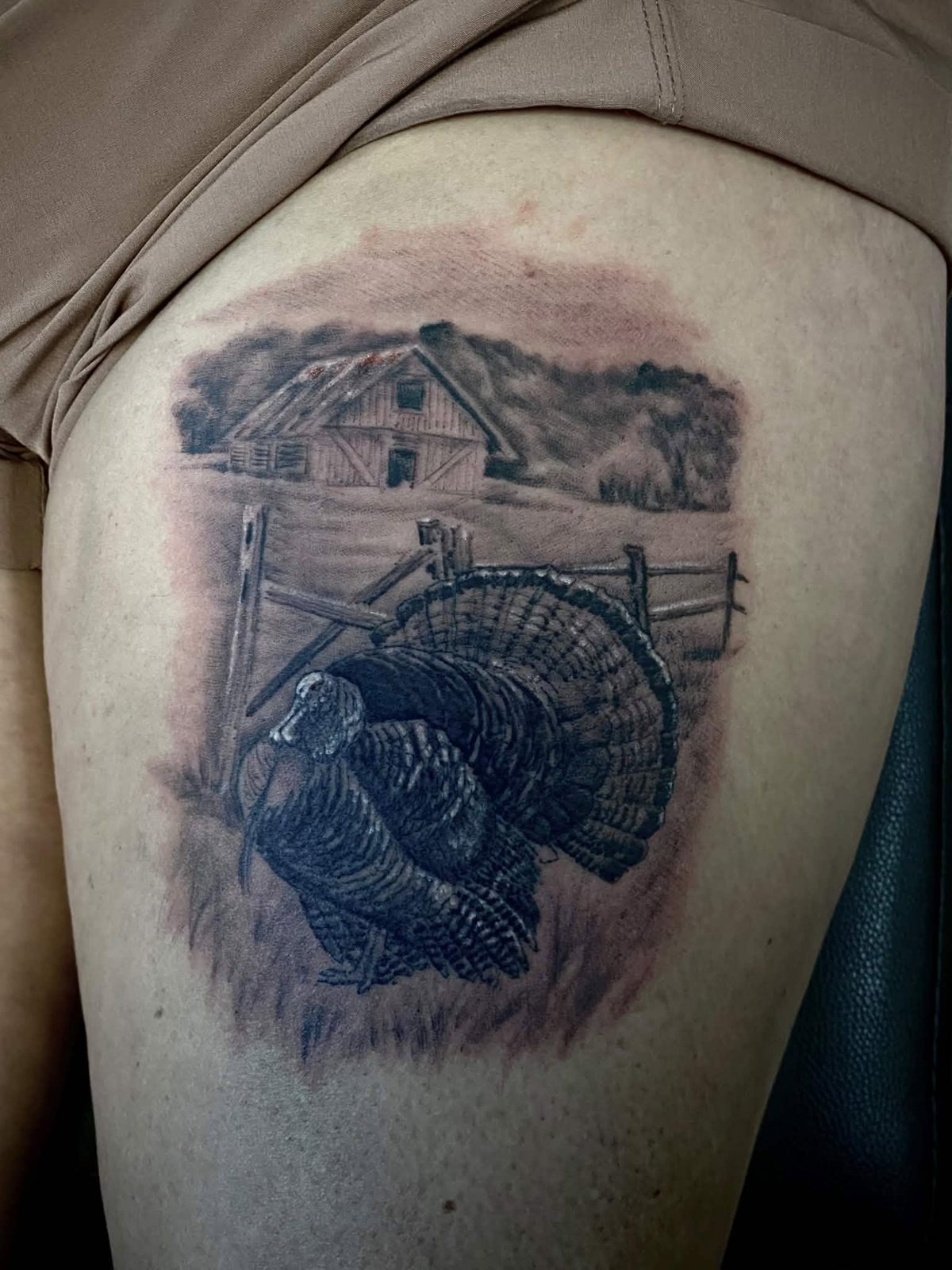 Tattoo work by Jerry Pipkins