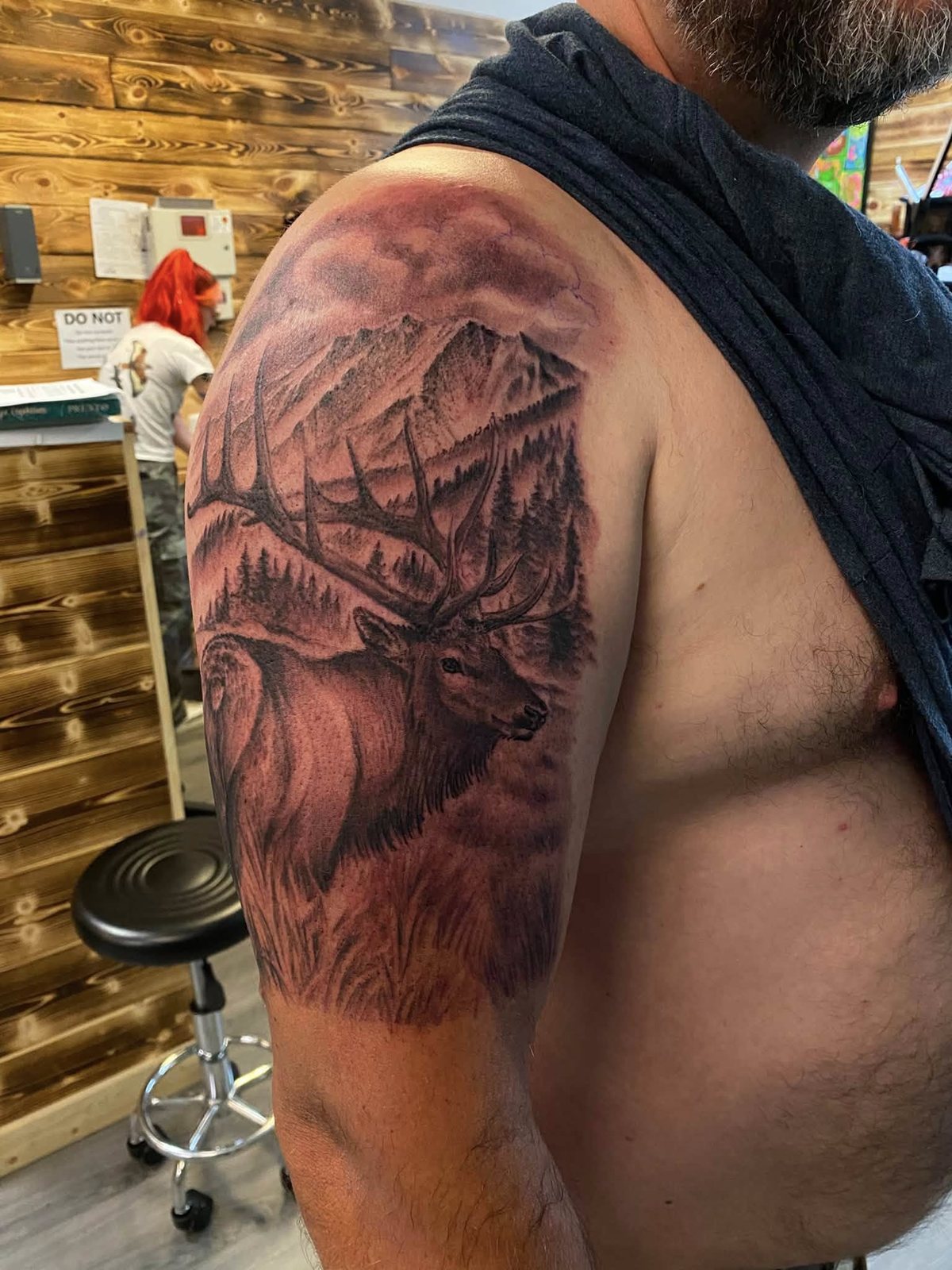 Tattoo work by Jerry Pipkins